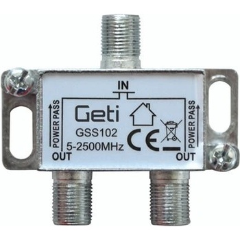 Geti GSS102 anténní rozbočovač F 2 výstupy