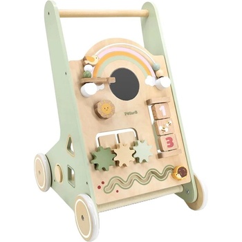 Image 1 of Viga Toys Активираща дървена проходилка Viga Toys PolarB - Зелена (44226)