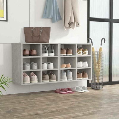 VidaXL 2 ks 52,5 x 30 x 50 cm 820513 betonový šedý
