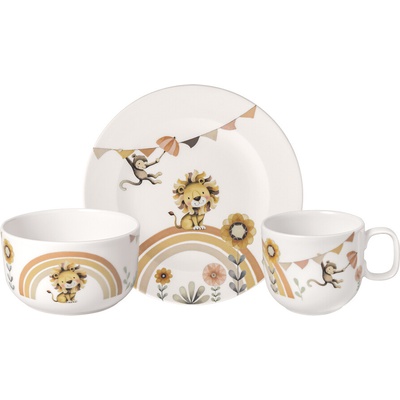 Villeroy & Boch Detská jedálenská súprava Roar like a Lion 3 ks