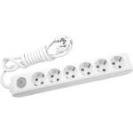 Panasonic РАЗКЛОНИТЕЛ 6 ГНЕЗДА С КЛЮЧ ПАНАСОНИК wlta04612wh КАБЕЛ 1.5м БЯЛ (wlta04612wh)