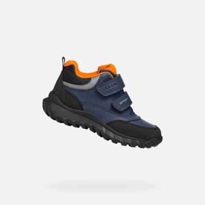 Geox Синя детска глезенна обувка Geox Simbyos ABX Geox | Sin | Момчешки | 31