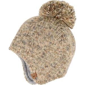 maximo Зимна шапка (beanie) maximo Boy's Inkamütze m. Pompon Beanie - Seagull / Multicolor - размер 53-55 cm (904-7262-0112)