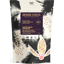 Sense COCO XXL Kokosové chipsy perníkové BIO 250 g