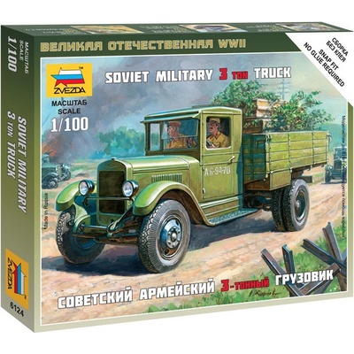 Zvezda Snap Kit ZIS-5 ZV-6124 1:100