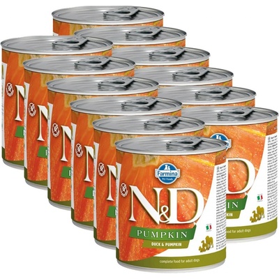 N&D Dog Pumpkin Duck 12 x 285 g