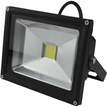 Solight LED vonkajší reflektor, 20W, 1400lm, AC 230V, čierny