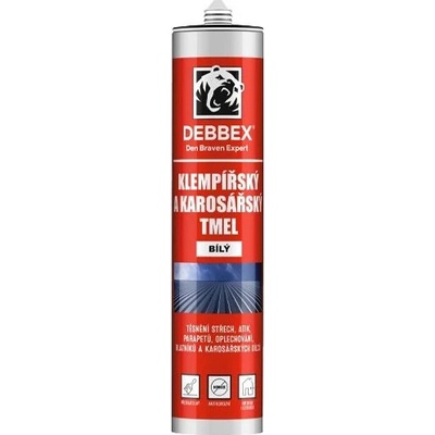 zzzDebbex Tmel na inštalácie a karosérie, 280 ml, sivý