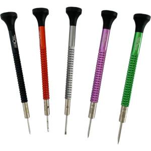 Horotec Комплект отвертки Horotec MSA 01.020-B с топчести лагери 1.00 до 2.00 мм