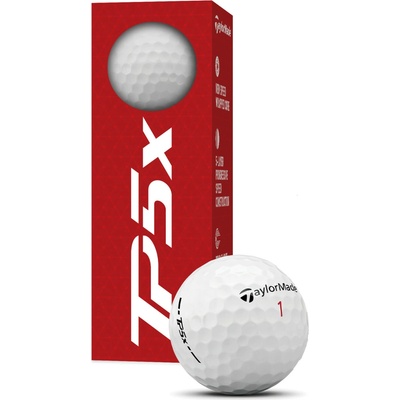 TaylorMade TP5x biele 3 ks