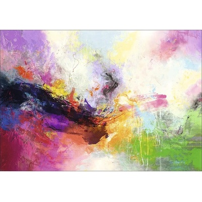 Ručně malovaný obraz Barevný mrak 2 70x100 cm – Hledejceny.cz