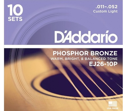 D'Addario EJ26-10P