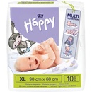 Hygienické podložky na prebaľovanie BELLA Happy detské podložky na prebaľovanie 90x60 10 ks
