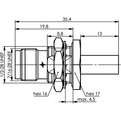 Telegärtner J01011A0075 100023783 TNC konektor spojka, rovná 1 ks – Hledejceny.cz
