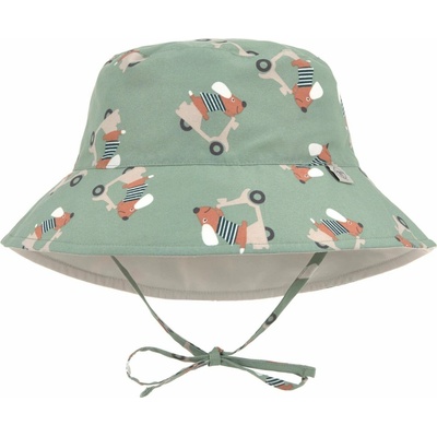 Detský klobúk Lassig Sun Protection Bucket Hat zelená