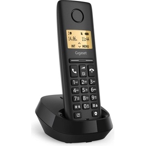 Gigaset Слушалка gigaset pure 100 (безжична) black s30852-h3105-s201 (s30852-h3105-s201) Телефонни апарати