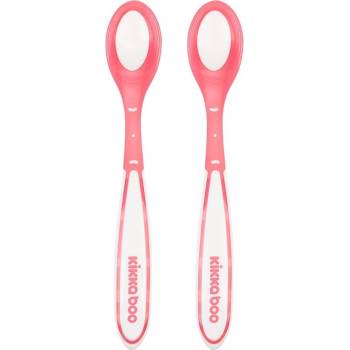 Kikka Boo Лъжици термосензорни 2бр Boo Pink (kikka-31302040078)