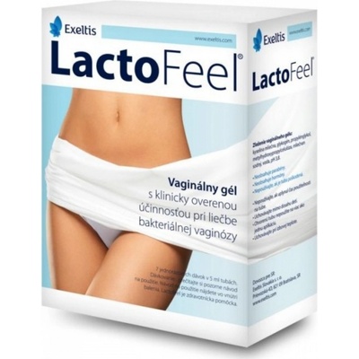 LactoFeel vaginálny gél 7 x 5 ml + utierky pre intímnu hygienu