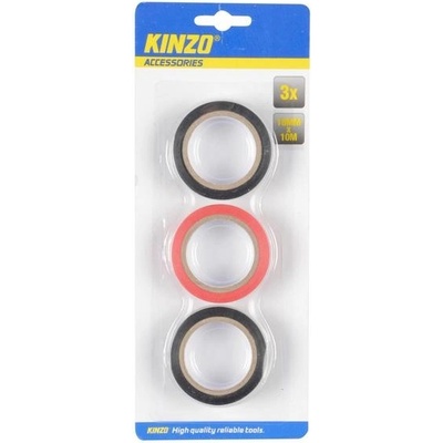 Kinzo Izolačná páska 18 mm x 10 m 3 ks