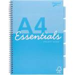 Pukka Pad Спирална тетрадка, A4, с полета, 100 страници, PUKKA PAD "Unipad Essentials Project Book", смесена ESS-PROBA4AST (ESS-PROBA4AST)