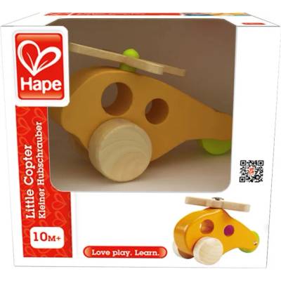 Hape Детска играчка HaPe International - Вертолет, дървена (H0051)