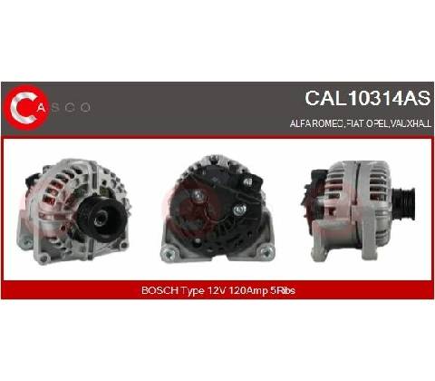 Generátor CASCO CAL10314AS