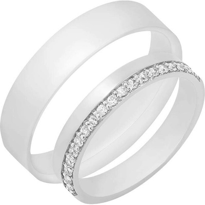 Eppi Zlaté snubní prsteny s diamanty Heavana RW41046