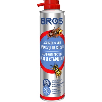 BROS Аерозол против оси и стършели, 300 ml