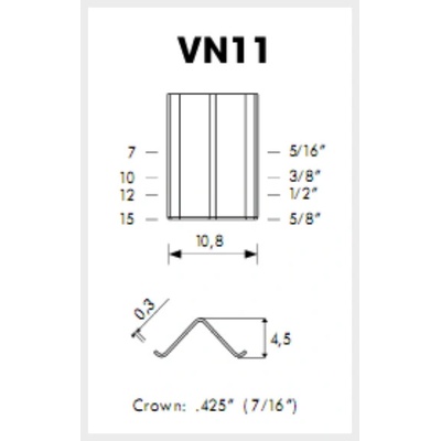 V–klinčeky OMER VN11 / 15 hrebik_omer_vn11_15