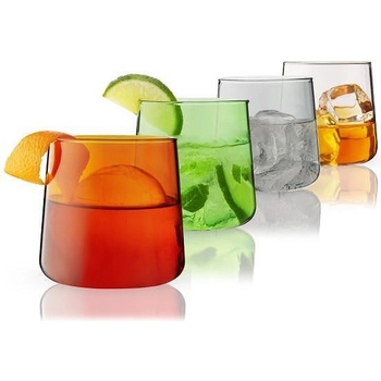 Viski (САЩ) Комплект от 4 бр. чаши viski aurora в различни цветове - 310 мл (viski 10992)