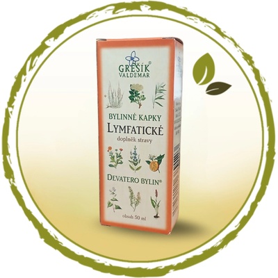 Grešík Valdemar Lymfatické kvapky 50 ml