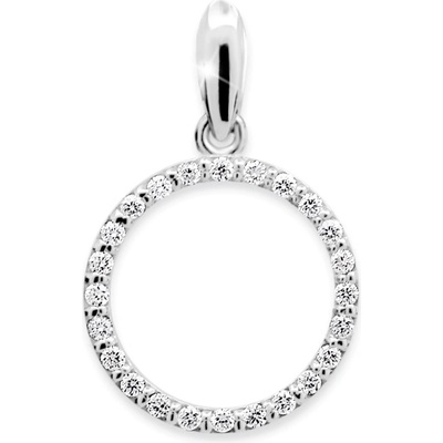 Zodiax Zlatý přívěsek s diamanty 1445 bílá