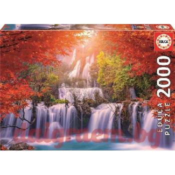 Image 1 of Educa Пъзел educa 19280 - 2000 части - Водопад в Тайланд (edu19280)