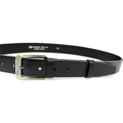 Penny Belts kožený opasek 35-100-7-1-60 černý