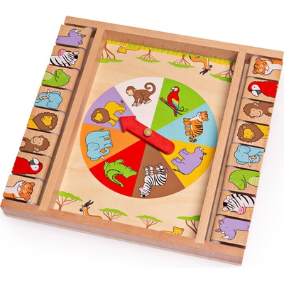 Bigjigs Ruleta se zvířátky