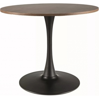 Signal AMADEO II jedálenský stôl orech/MAT ČIERNA FI 90