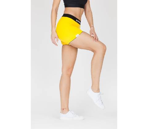 Goldbee Push-up mini šortky žltá