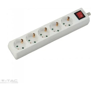 Image 1 of V-TAC 5 Plug 1.5 m Switch (8766)
