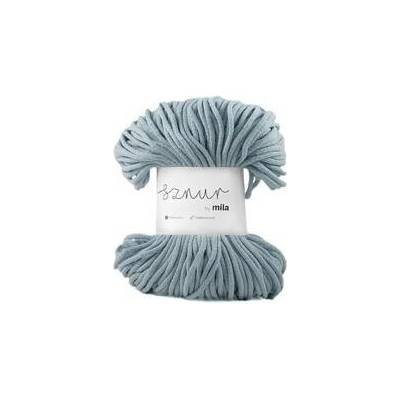 Bavlněná šnůra MILA 3 mm - modrá blankytná