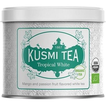 Kusmi Tea Tropical White sypaný čaj v kovovej nádobe 90 g