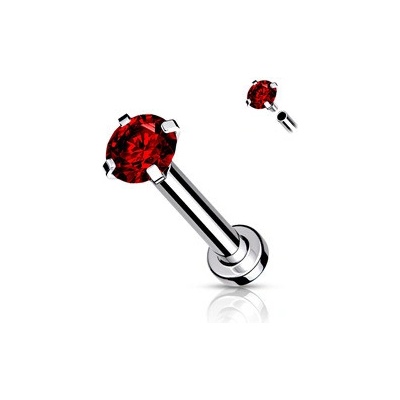 Šperky4U piercing do brady cartilage tragus LB1040R-12082
