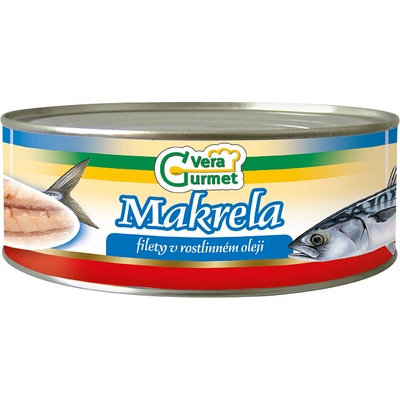Vera Gurmet Filety z makrel v oleji 1 kg