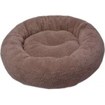 DUBEX PONCHIK PLUSH SIMIT - меко, плюшено, кръгло легло, 52 x 9 см - БЕЖОВО, Турция - 51814/VR01