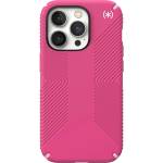 Speck Калъф за Apple iPhone 14 Pro, Speck Presidio 2 Grip, MagSafe, антимикробно покритие, розов (150146-3067)