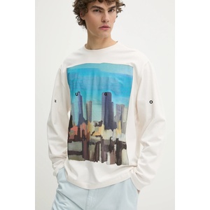 HUGO BOSS Памучна блуза с дълги ръкави (50539003) - answear - 119,29 лв