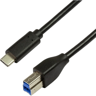 Logilink CU0163 USB 3.2 Gen1x1, USB-C male to USB-B male, 2m