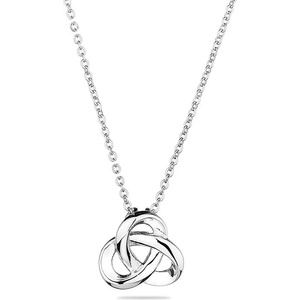 Swan Сребърно колие END658N Swan