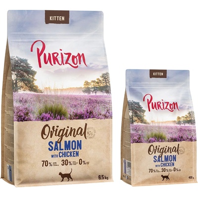 Purizon Kitten losos s kuracím bez obilnín 6,5 kg