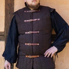 Epic Armoury Gambeson vesta hnědý