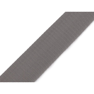 Prima-obchod Popruh polypropylenový šíře 40 mm tloušťka 1 mm, barva 88 šedá neutrální